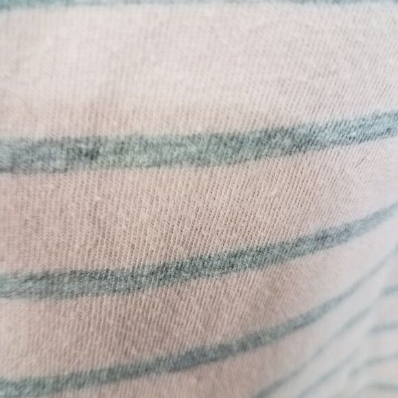 GoodFellow & Co. Mens Sz L Pink Gray Striped Short Sleeve T-Shirt - Picture 4 of 9